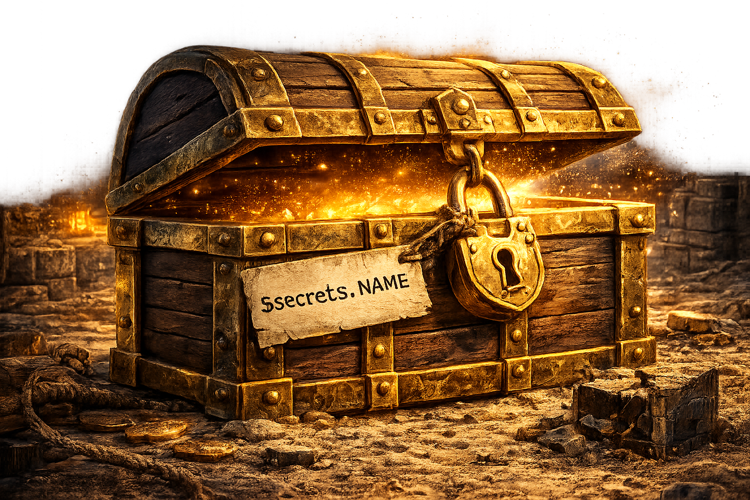 Adding and referencing a project secret in FlurryPORT